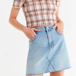 NWOT URBAN OUTFITTERS BDG DENIM MINI SKIRT SHORT